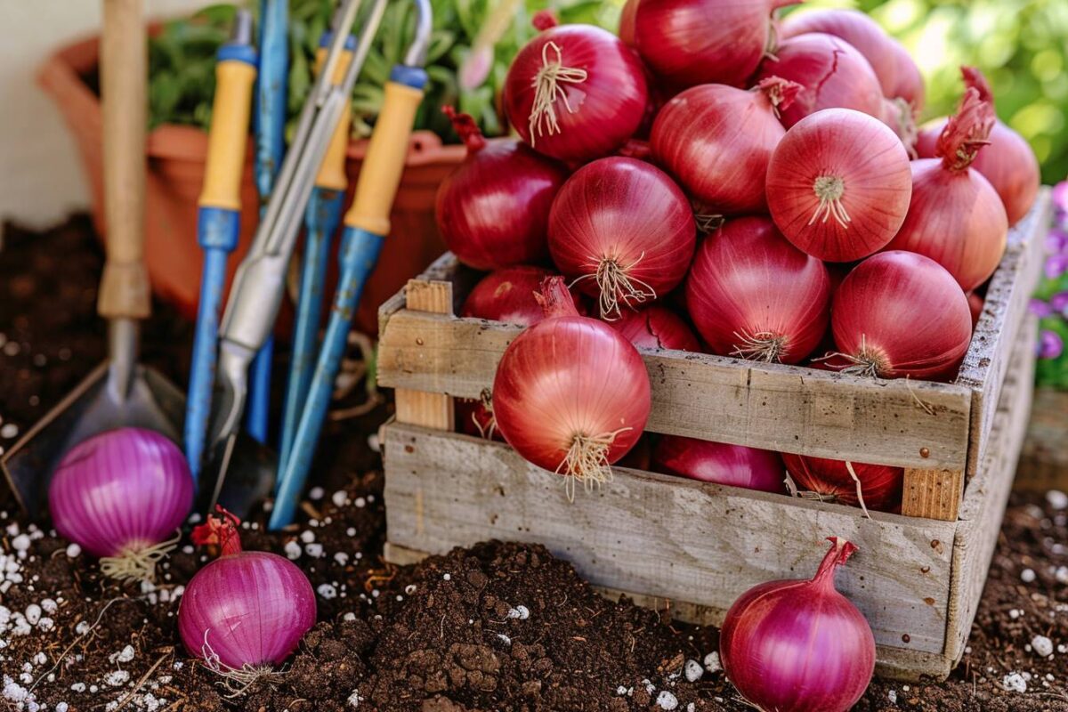 Conseils pour cultiver des oignons rouges abondants : meilleurs moments et techniques de plantation