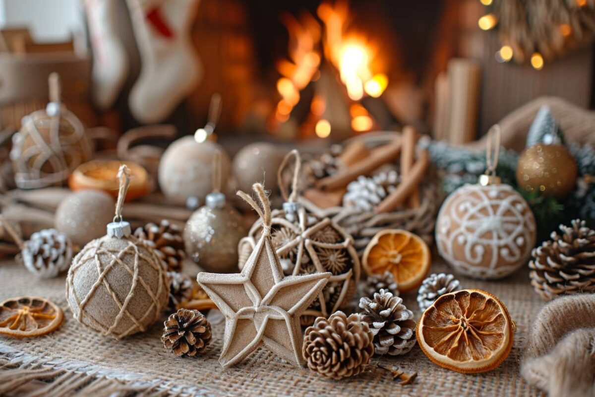 Créez vos propres décorations de Noël et donnez un cachet unique à votre intérieur