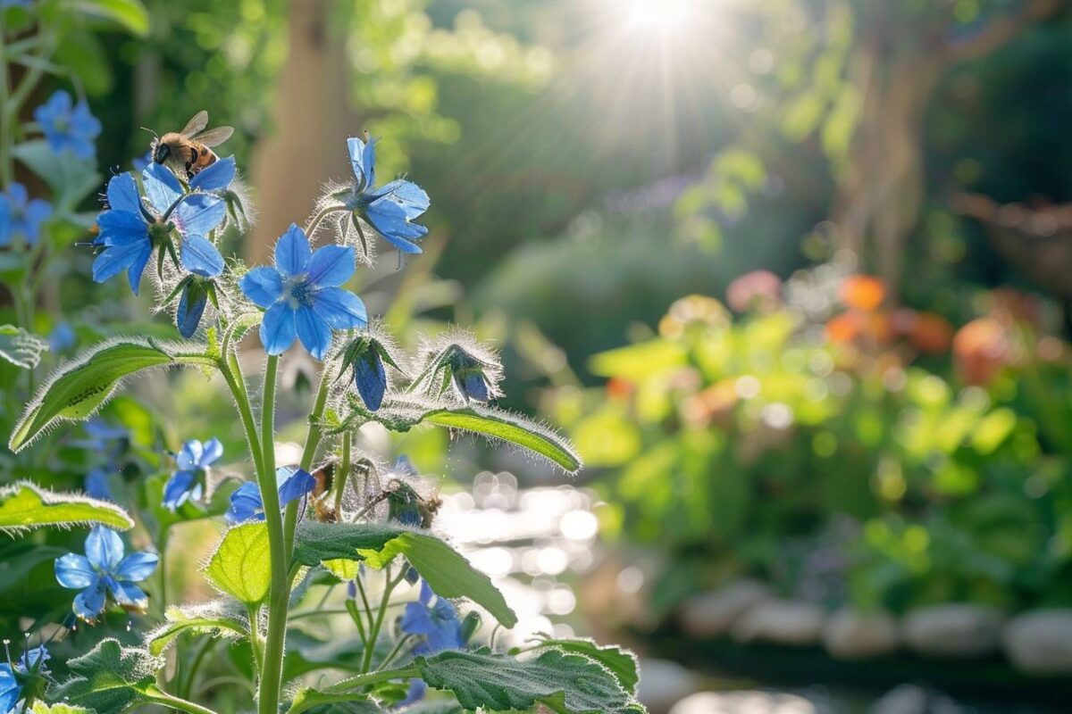 Les multiples avantages de l'introduction de la bourrache dans votre jardin pour une biodiversité accrue